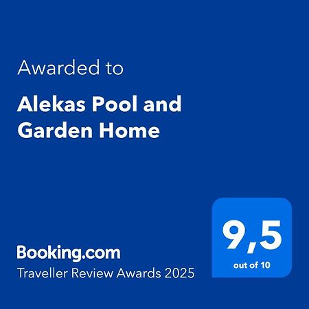 Alekas Pool And Garden Home Paphos 外观 照片